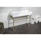 Kingston Brass 39 Porcelain Console Sink with Stainless Steel Legs, WhiteBrushed Brass VPB3917H7ST - alternate 4